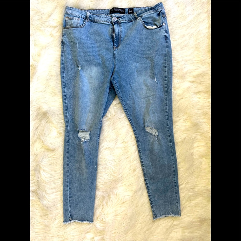 City Chic Skinny High Rise Jeans